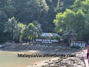 Pulau Dayang Bunting Signage