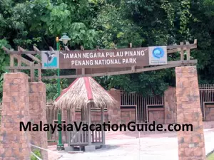 Taman Negara Pulau Pinang Entrance