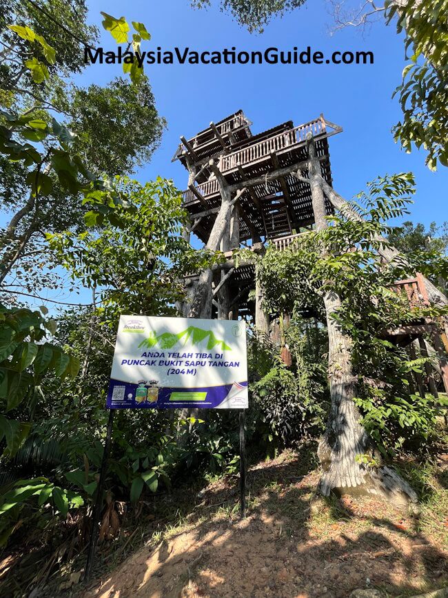 Bukit Sapu Tangan Peak 204m