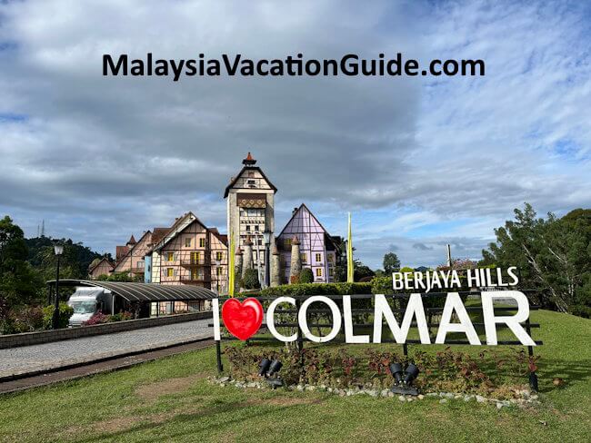 Berjaya Hills Colmar Tropicale Signage