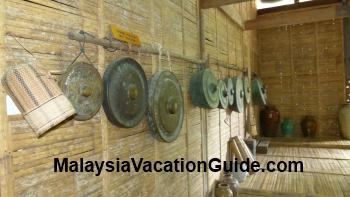 Sarawak Cultural Village musical instruments