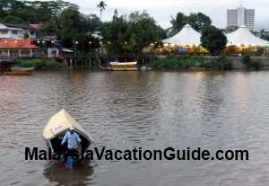 Boat At Sarawak River