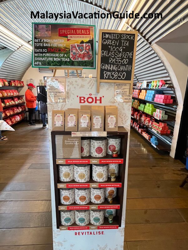 Boh Tea Garden Cameron Highlands Souvenir Shop
