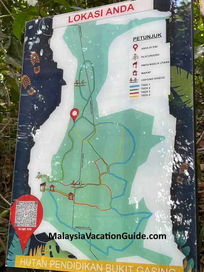 Bukit Gasing Map