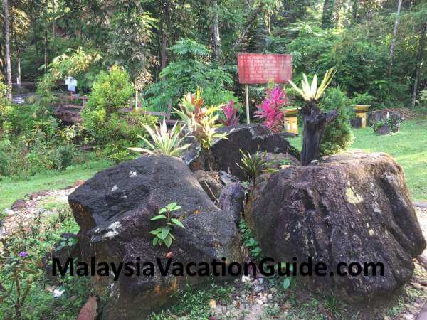 Stones at foothills of Maxwell Hill