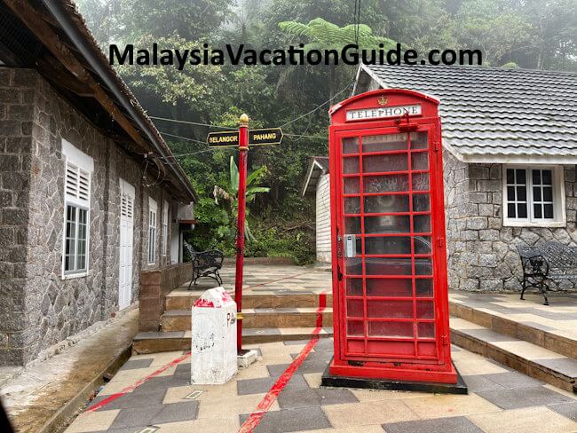 Frasers Hill Red Telephone Booth