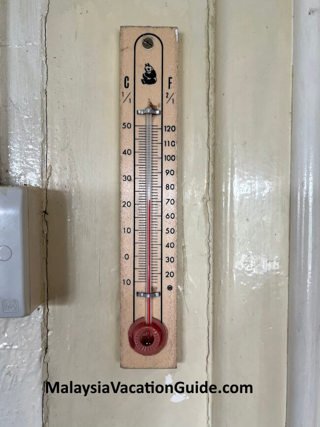 Frasers Hill Thermometer Temperature