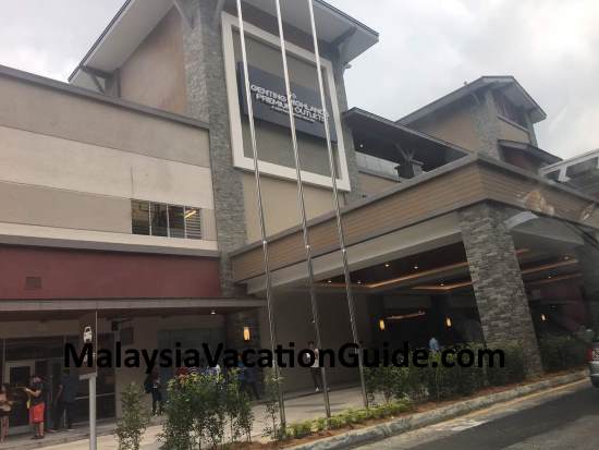 Genting premium outlet parking rate