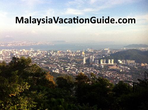 Georgetown from Penang Hill.