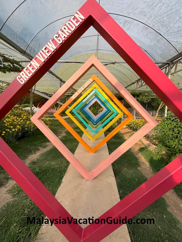 Green View Garden Colourful Structure Cameron Highlands Green View Garden Colourful Structure Cameron Highlands