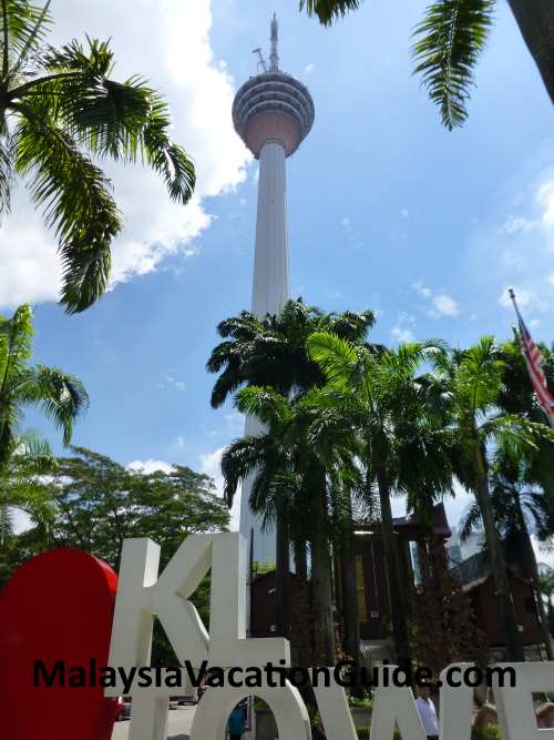 KL Tower Signage
