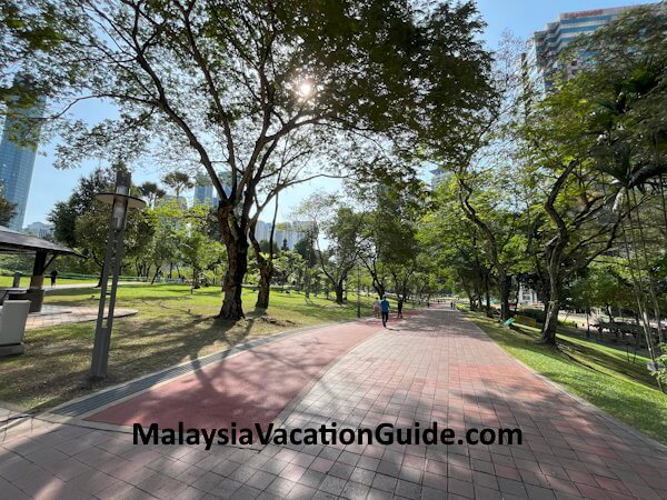 KLCC Park Jogging Tracks