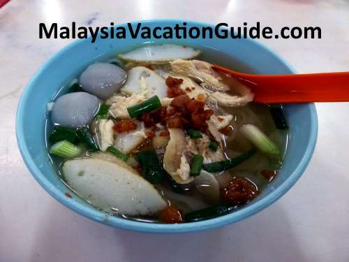 "Kueh Teow" Soup