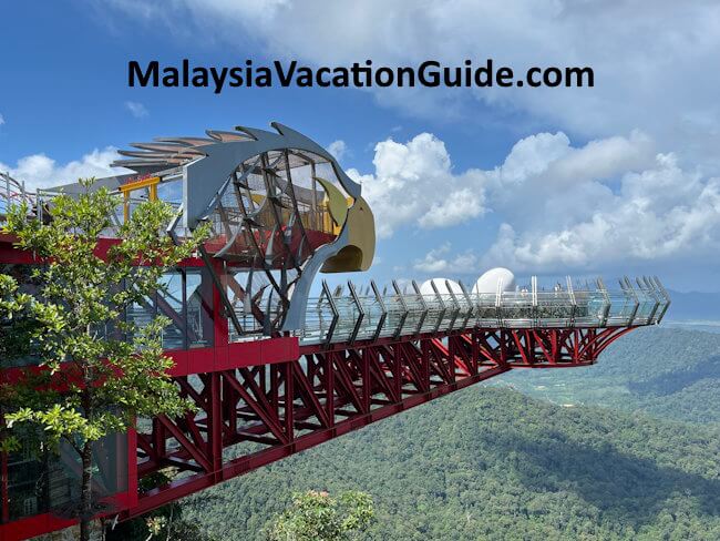 Langkawi Cable Car Eagle Red Structure Langkawi Cable Car Eagle Red Structure