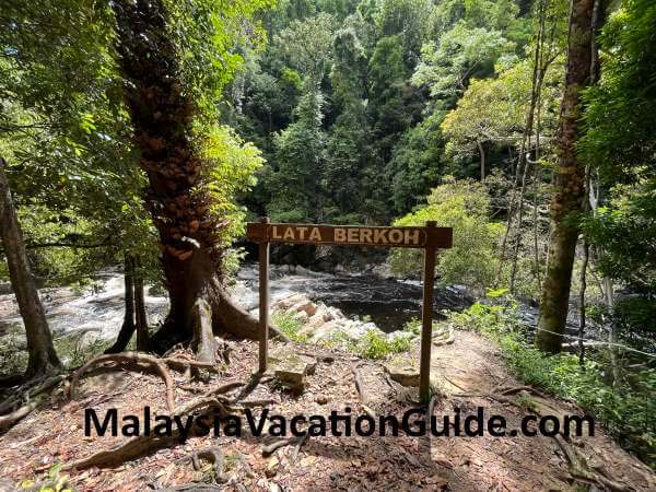 Lata Berkoh Signage Taman Negara