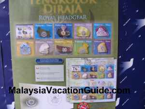 Malaysia Royal Headgear Stamps