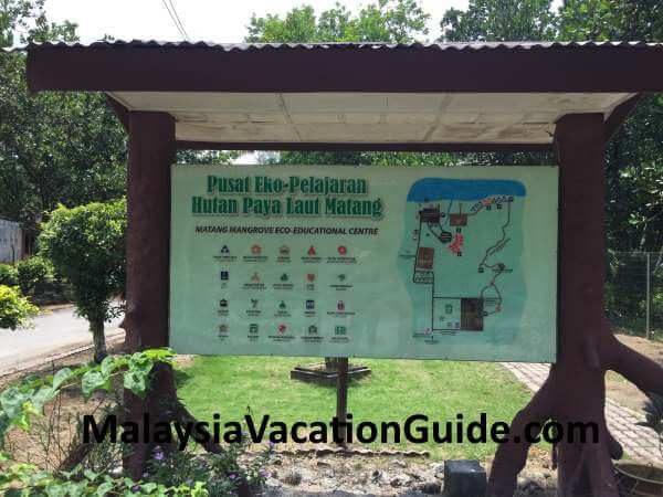 Entrance to Matang Mangrove