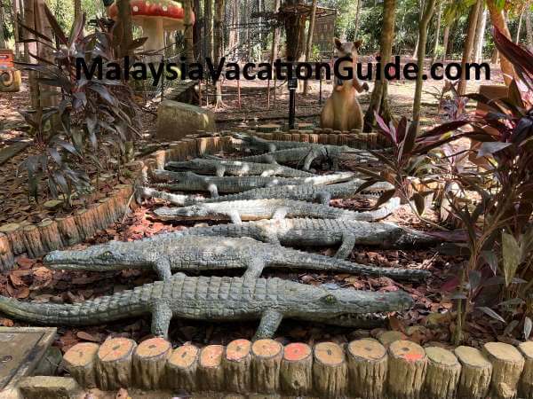 Melaka Botanical Garden Playground Crocodiles