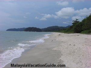 Pasir Panjang Beach in Segari