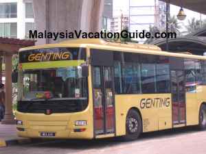 Genting Highland Bus From Hentian Pekeliling Bus Terminal