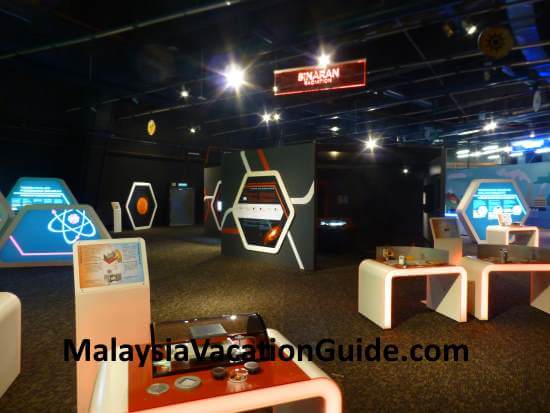 Radiation exhibits at Pusat Sains Negara, Mount Kiara.