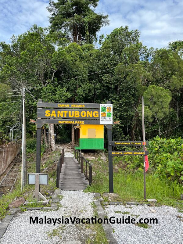 Santubong National Park Entrance