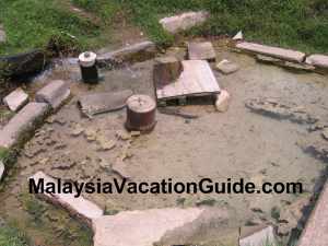 Selayang Hot Spring Water From The Ground