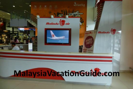 Malindo Air Skypark Terminal Service Counters