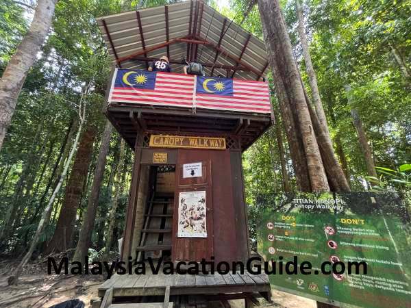 Starting Point Canopy Walk Taman Negara