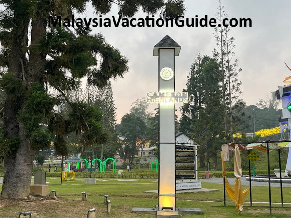 Tanah Rata Coronation Park Clock Tanah Rata Coronation Park Clock