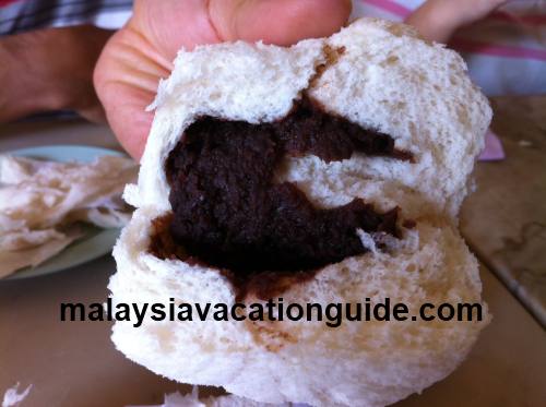 Red bean pau Tanjung Malim