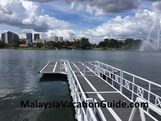 Boathouse Jetty at Tasik Titiwangsa