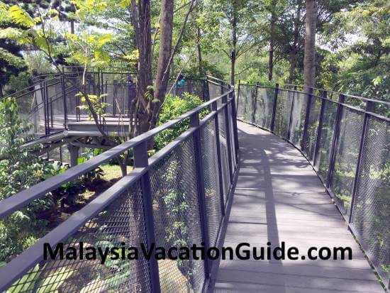 Canopy Walk at Tasik Titiwangsa