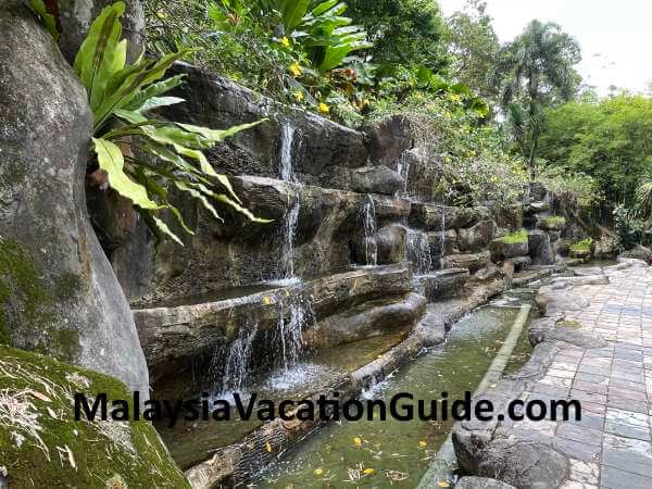 Water Feature Perdana Botanical Gardens