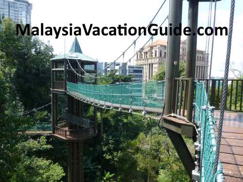 KL Forest Eco Park Canopy Walk.