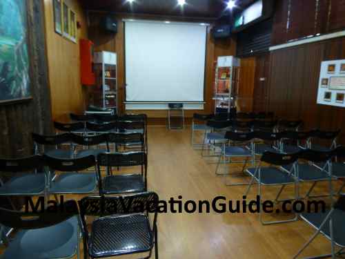 Multimedia room at the KL Forest Eco Park Information Centre.