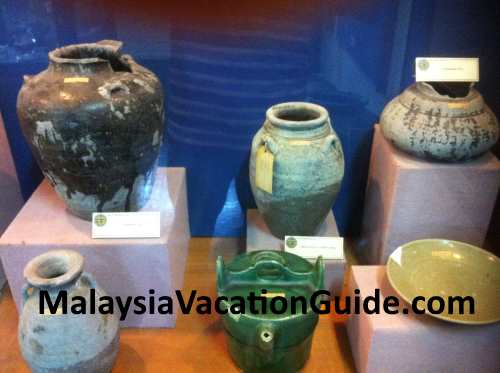 Artifacts at Beruas Museum