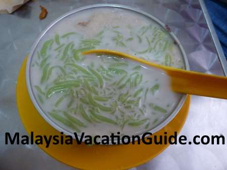 Cendol at Cendol Air Putih shop in Kuantan