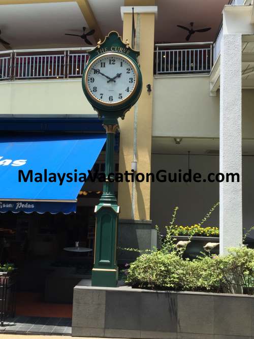 The Curve Clock Petaling Jaya
