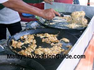 Pulau Ketam Fried Egg With Oyster