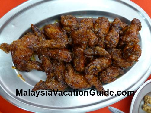 Guiness Stout Chicken Wings Aik Khoon Restaurant