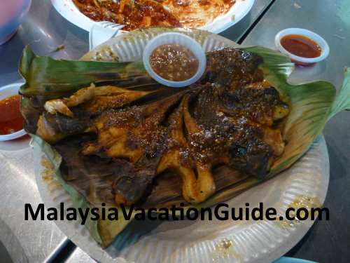 Gurney Drive Stingray Grilled Fish.