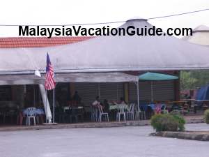 Kelanang Beach Food Stalls