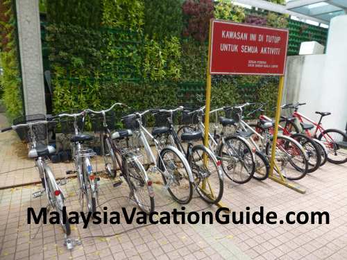 Here are the bicycles that you can rent to explore the city of Kuala Lumpur.