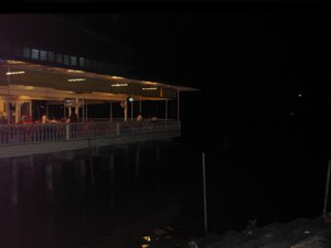 Pasir Penambang Restaurants on stilts