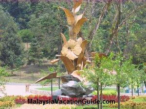 Kuala Lumpur Lake Garden Hibiscus Structure