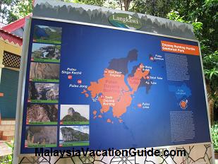 Pulau Dayang Bunting Map