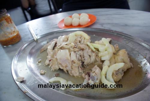 Hainan chicken rice ball