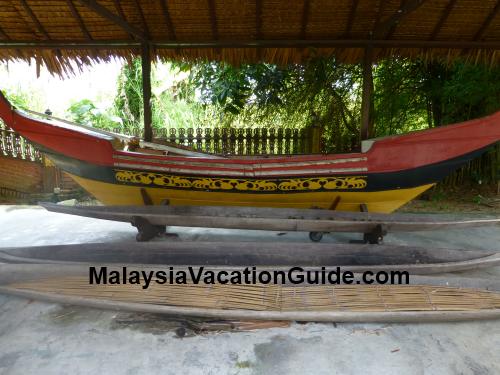 Traditional Boat At Negeri Sembilan State Museum