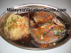 Tilapia Wantan Mee Rawang